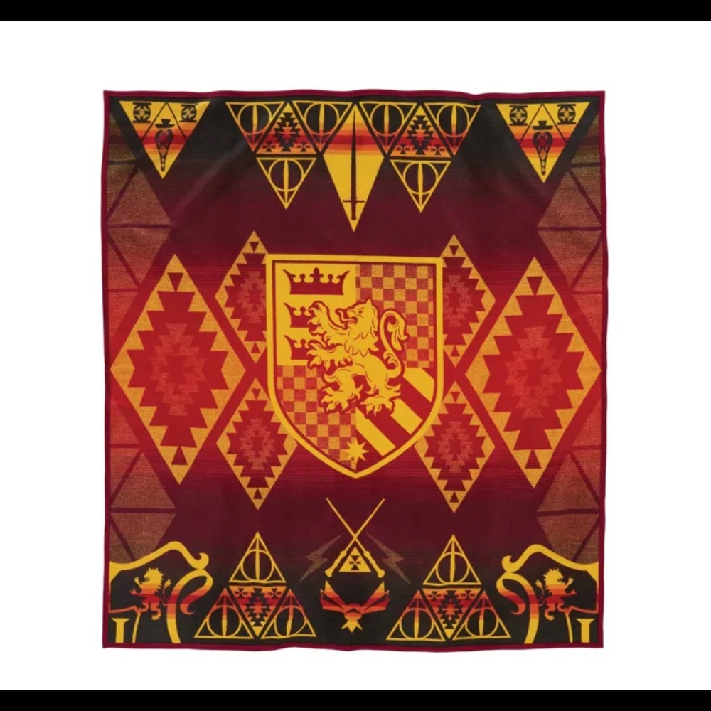 RARE Pendleton Harry Potter Gryffindor Blanket